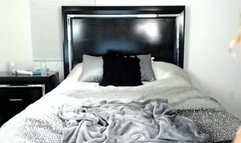 Blonde loves black toys