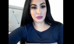 Cam Girl says an Udder is Bigger them my Tiny Cock. SPH