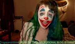 Camgirl Joker Impression Camshow Myfreecams Peartv