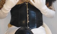 Goddess tease and denial in latex