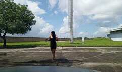 Driving, Driving, Accelerating & Pedal Pumping with Flip Flops (3)