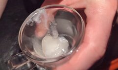 Sperm collection and drinking compilation
