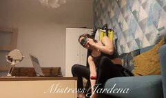 Pegging Queen| Stupid bitch was disturbing a Mistress during call