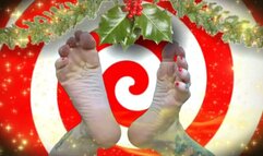 Kiss under the mistletoe - Dirty feet edition