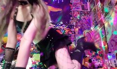 Goth E-Girl Snubs Your Small Dick Via Video Chat! (Ballbusting SPH)