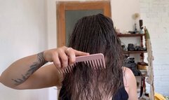beautiful wet hairs mov