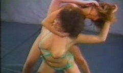 Small Female Beatsdown Bigger Rival With Surfboards, Hair Pulling, Belly Punching, Breast Squeezing-Paola vs Iona