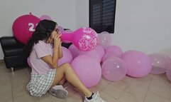 Marianna celebrates her birthday with BLOW TO POP AND SIT TO POP