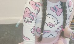 Behind the scenes get ready to film a custom video with Tinylittlebabyg