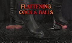 Secretary Flattening Cock and Balls, Plexiglass and Black Heels - (Close Version) - TamyStarly - Trample, Crushing, Crush, Bootjob, Ballbusting, CBT, Shoejob, Riding, Stomp