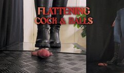 Secretary Flattening Cock and Balls, Plexiglass and Black Heels - (Double Version) - TamyStarly - Trample, Crushing, Crush, Bootjob, Ballbusting, CBT, Shoejob, Riding, Stomp
