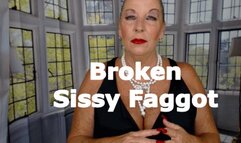 Broken Sissy Faggot XHD (MP4)