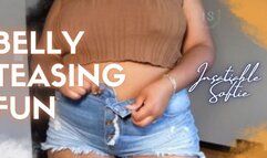 POV Belly Tease and Worship by Ebony BBW FHD