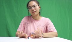 4K ANNA GIANTESS HAND VIDEO