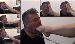 RAQUEL - Focus to my feet - EXTREME foot gagging and foot smothering