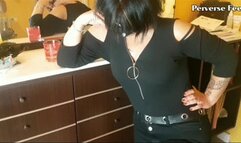 Sucking Miss Arzu's feet