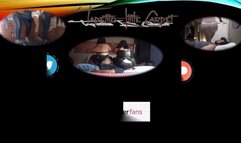 Goddess Quetesh and Goddess Alice – Double Floor Sitting Part 1