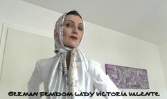 Satin headscarves fashion show