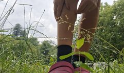 Dirty feet - piedi sporchi di erba e fango