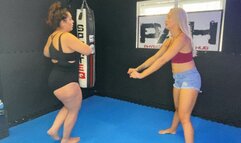 Competitive grapple girls