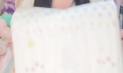 Big Ears Baby diaper first impression and try on ????