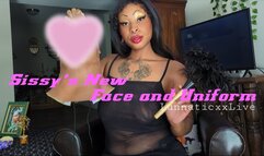 Sissy's New Face and Uniform