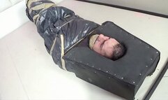 Brunette pawg holding slave in a smother box releasing all farts stuck in the belly by Babi Ventura and Daniel Santiago cam by Aline full hd