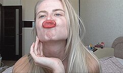 Delicious red lips! MP4