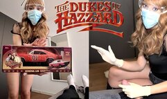 Night Nurse Babysitter give to you a gloved Handjob! (MOV version)