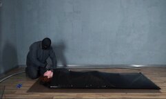 Preparing for flight or training in a black vacuum bed