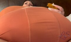 SSBBW Feedee Stuffing and Makeout POV