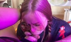 Yuiwoo - Cumshot on the face of a CUTE STEPSISTER 2