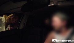 Teacher ends up sucking me off in car