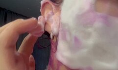 Emma will stuff paint and foam into her ears and lather with sound, picking at her ears - part 6