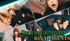 Kat VanWylder mesmerized and transformed into a topless foot bimbo! 1080 mp4