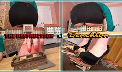 The Destruction of Benchton - Giantess Butt Crush with Jacquelyn Velvets 1080 mp4
