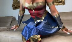 Wonder Woman Natalia wants your cock