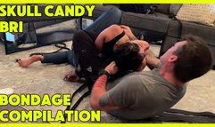 Skull Candy Bri Bondage Compilation #387 - Links to the original clips can be found in the Description