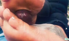 Sexy feet foot fuck extreme messy edition