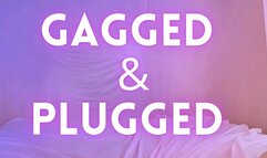 Gagged and Plugged Audio - Sara Desire XO - Femdom