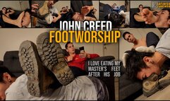 MASTER JOHN CREED | EATING MY MASTER'S FEET AFTER HIS WORKDAY