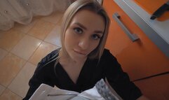 Stepmom Likes to Fuck Everywhere - in the Morning in the Kitchen Is no Excep