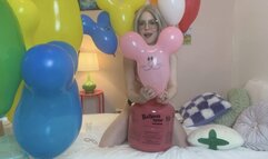 Inflating Mouse Head Balloons with Helium (B2P, Hug Pop)