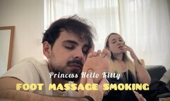 Princess Hello Kitty - Massage my teet you loser