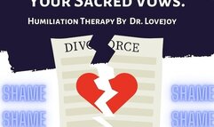 Feel Shame For Betraying Your Sacred Vows Buy Dr Lovejoy