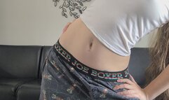 Belly Button On The Couch