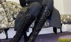 Goth sneezes everywhere