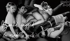 Bound Gagged & Made To Fuck
