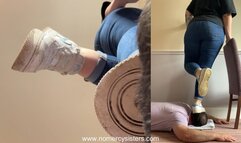 Mistress Lilith First Head Trampling With Shoes