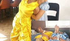 Princess Belle and Cinderella shall make it to the Ball! I mean, Bondage Spy School! WMV (Featuring Charlie Monaco and Bri)